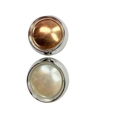 Imagem de Kit Pó Cromado Bronze Gold + Asa de Borboleta Branco - Aqui tem Guria