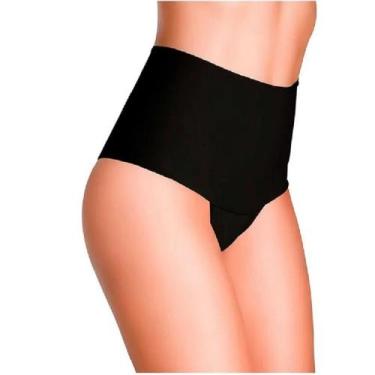 Imagem de Calça Modeladora Faixa Zero Dilady Ref. 304223, Preto, M