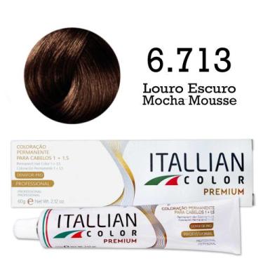Imagem de Coloração Itallian Color 6.713 Louro Escuro Mocha Mousse