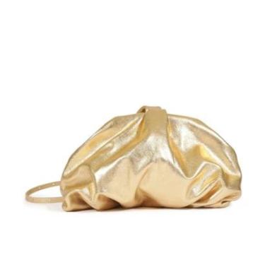 Imagem de Bolsa Schutz Maxi Clutch Tiracolo Avril Dourado-Feminino