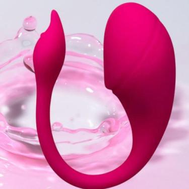Imagem de Vibrador Casal em silicone por APP 10 Velocidades - NC