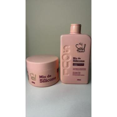 Imagem de Kit Mix de Silicone Soul Cosméticos  Tratamento Capilar Completo, CODI