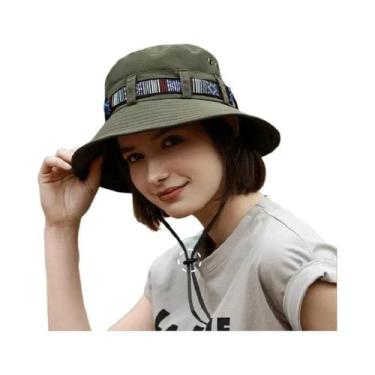 Imagem de Chapéu De Sol Respirável E De Secagem Rápida UPF Com Cordão Ajustável 