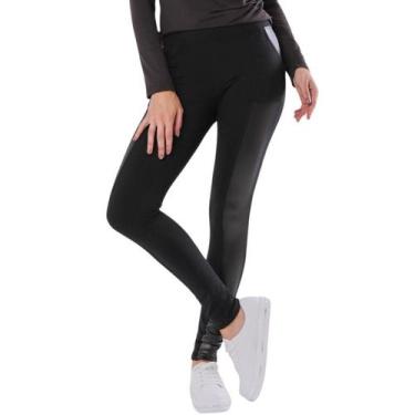 Imagem de Calça Montaria Skinny Flanelada Feminina Legging Leg Cirrê - Multimarc