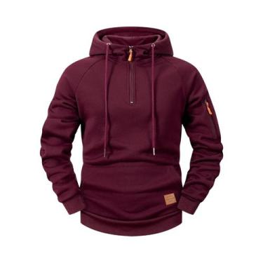 Imagem de Moletom Masculino De Outono Inverno Casual Esportivo Retrô Harajuku Co