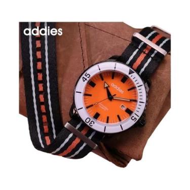 Imagem de Relógio Analógico Esportivo Masculino À Prova D'água 50m ADDIES Com Ca