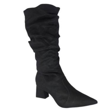 Imagem de Bota Bebecê Slouchy Cano Médio-Feminino