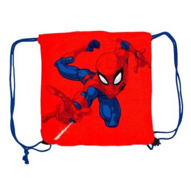 Imagem de Toalha de Praia 2 em 1 Homem-Aranha Marvel Zona Criativa - 10073446