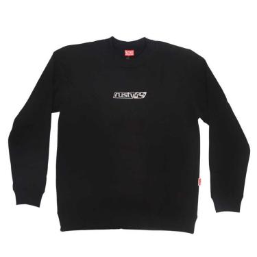 Imagem de Moletom Rusty Careca V8 - Preto-Masculino