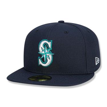Imagem de Boné New Era 59FIFTY Seattle Mariners MLB Fechado-Masculino