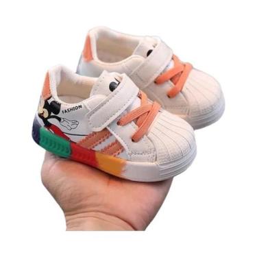 Imagem de Tênis Esportivos Disney Mickey Para Meninos E Meninas, Sapatos Casuais