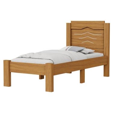 Imagem de Cama Solteiro MDF 195X94 cm Sofia Decmade