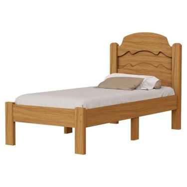 Imagem de Cama Solteiro Flex MDF 195X94 cm Iris Decmade