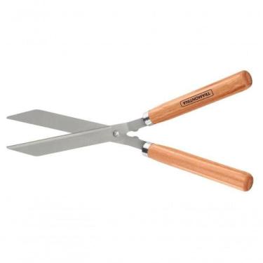 Imagem de Tesoura Para Cerca Viva E Grama Tramontina Com Cabo De Madeira