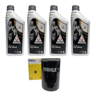Imagem de Kit Troca Oleo 10w30 New Civic Fit City Crv Com Filtro de Oleo - Honda