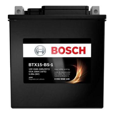 Imagem de Bateria Bosch 15ah 12v Tiger 800 11/16 Btx15-bs (ytx16-bs-1)
