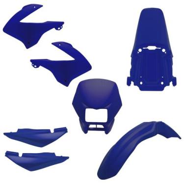 Imagem de Kit Carenagem 5 Peças Moto Bros 150 Ano 2003 2004 2005 2006 2007 2008 