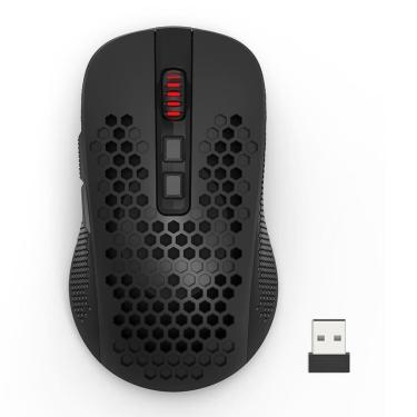 Imagem de Mouse Sem Fio Gamer Redragon Hana M694 RGB, 7200 DPI, Ambidestro, 1000Hz, USB Tipo-C - M694-RGB-Unissex
