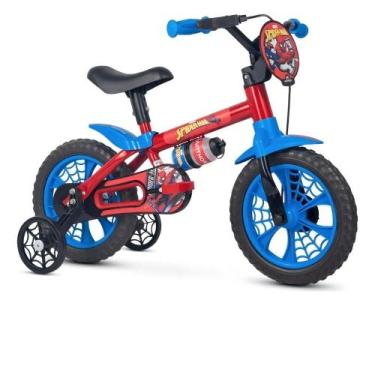 Imagem de Bicicleta De Passeio Infantil Spider Man Homem Aranha Aro 12