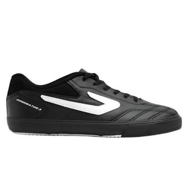 Imagem de Tênis Chuteira de Futsal Topper Dominator 3 2025, Preto, Branco, 39