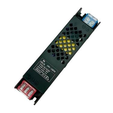 Imagem de Fonte Chaveada para Fita Led Slim 24V 4.2A 100W Bivolt - Delis - DS-24
