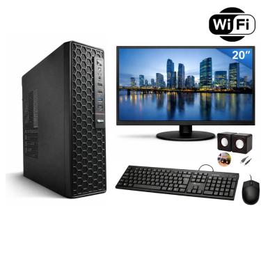 Imagem de Computador Completo Intel i5 8GB SSD 120GB Monitor 20"