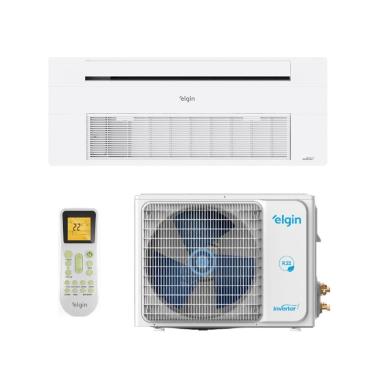 Imagem de Ar Condicionado Split Cassete 1 Via Elgin Oneair Inverter 12000 BTUs Quente e Frio R32...