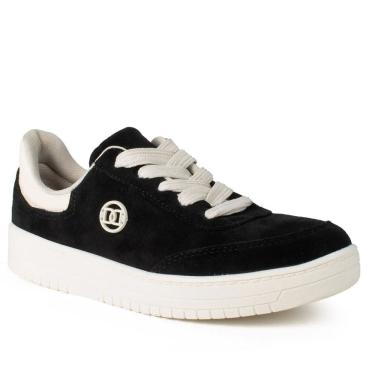 Imagem de Tênis Feminino Casual Couro Estilo Urbano Moderno Dakota