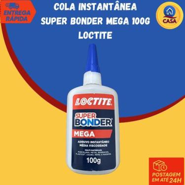 Imagem de Cola Instantânea Super Bonder Mega 100g - Loctite