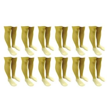 Imagem de Meião De Futebol Delfia Popular Adulto Kit Com 12 Pares, Verde neon