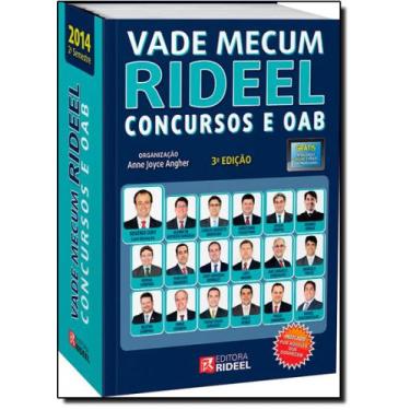 Imagem de Vade Mecum Rideel Concursos e Oab - 2014 - RIDEEL JURIDICO, 3