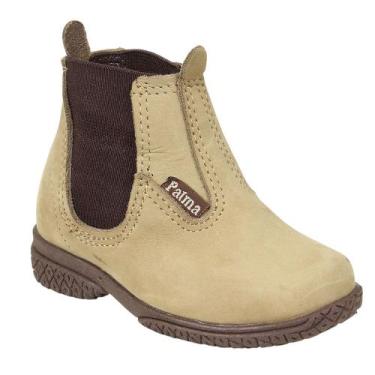 Imagem de Botina Infantil Bege Palma 37997, 25