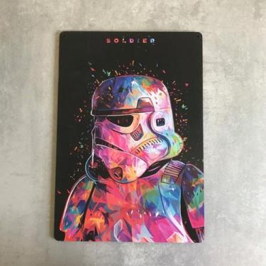Imagem de Placa Decorativa Star Wars Soldier - Soletrando Oficial 