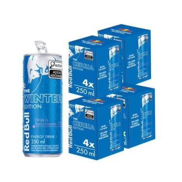 Imagem de Pack 16 Latas Energetico Red Bull Cereja Edition 250ml