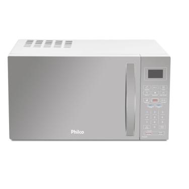 Imagem de Micro-ondas Philco 26 Litros Branco Espelhado PMO26EB - 110V