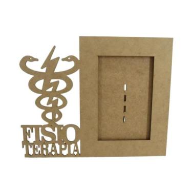 Imagem de Porta Retrato Gravata Fisioterapia MDF 3mm cru - Luz e Magia