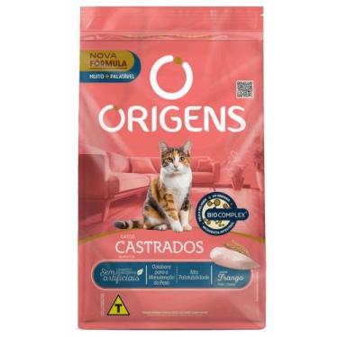 Imagem de Ração Origens Premium Especial para Gatos Castrados Sabor Frango 3 kg 