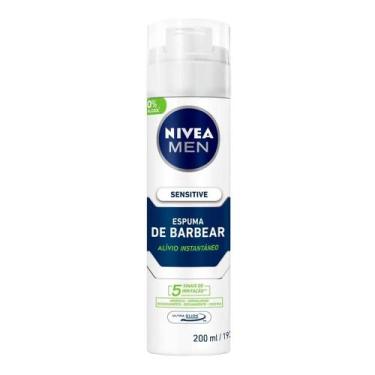 Imagem de ESPUMA DE BARBEAR NIVEA FOR MEN SENSITIVE 200ML - Cuidado para Peles S