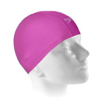 Imagem de Touca De Natação Speedo Comfort Kids Cap Infantil Rosa, Pink, UN