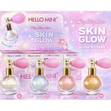 Imagem de Iluminador Em Pó Skin Glow - Hello Mini Cores:Branco 01, Branco 01