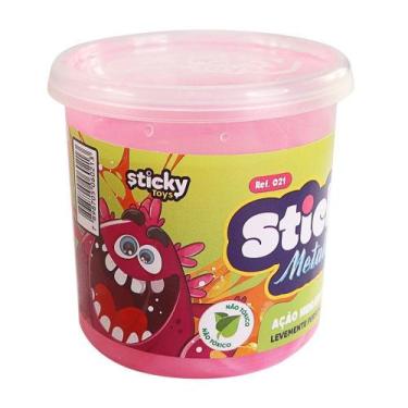 Imagem de Slime Geleca Metallic 130g Brinquedo Sensorial Infantil Massa Divertid