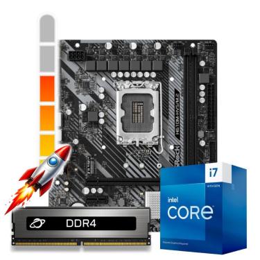 Imagem de Kit Upgrade Processador Intel® Core™ i7 14700F + Placa Mãe B760M + Memória 16GB DDR4