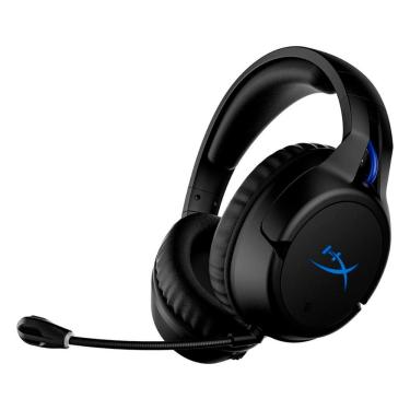 Imagem de Headset Gamer sem Fio HyperX Cloud Flight - 2.4GHz - Bateria 30h - PS5 / PS4 / PC - Preto - 4P5H6AA