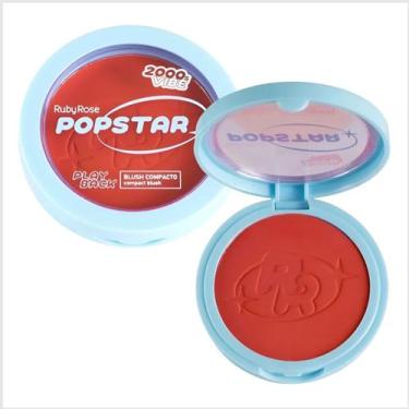 Imagem de Blush compacto playback popstar smash hbm08-5 ruby rose