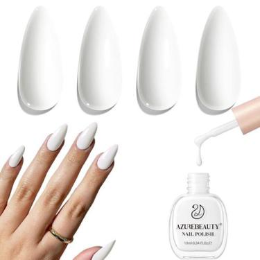 Imagem de Esmalte AZUREBEAUTY Branco Quente Secagem Rápida 10 ml