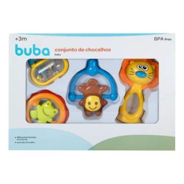 Imagem de Conjunto de Chocalhos Baby Buba - Diversão para Bebês