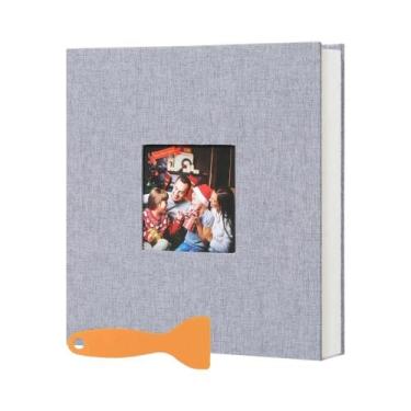 Imagem de Álbum De Fotos Grande Autoadesivo Com 20 Folhas E 40 Páginas, Álbum DI