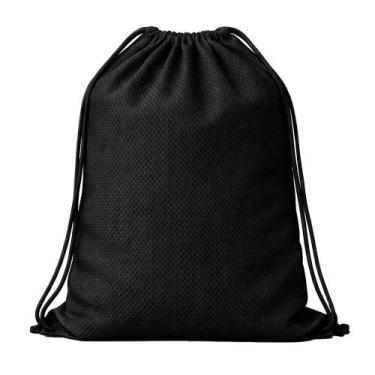 Imagem de Kit 20 Mochilas Multiuso Pretas em Tecido 35x30cm para Trabalho Faculd