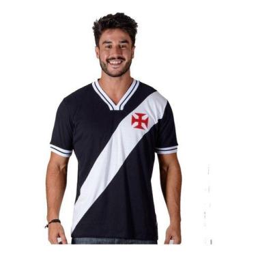Imagem de Camisa Retro Vasco Da Gama 1974 Oficial Campeão Brasileiro - Braziline