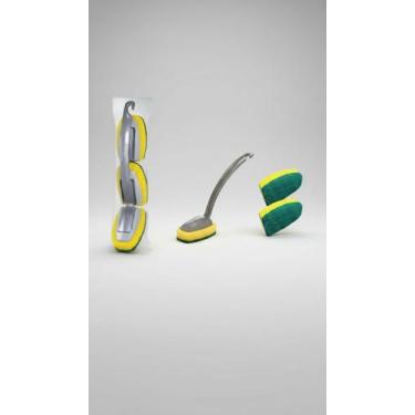 Imagem de Esponja Lava Louça com Cabo e 2 Refis - Congratulations Store